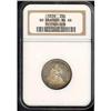 Image 3 : 1839 Liberty Seated 25C No Drapery NGC MS66