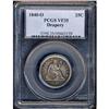 Image 1 : 1840-O Liberty Seated 25C. Drapery PCGS VF35
