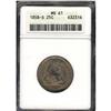 Image 3 : 1858-S Liberty Seated 25C ANACS MS61