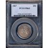 Image 1 : 1867 Liberty Seated 25C PCGS Proof 63