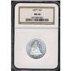 Image 3 : 1877 Liberty Seated 25C NGC MS68