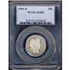 Image 3 : 1901-S Barber 25C PCGS AG03