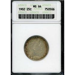 1902 Barber 25C ANACS MS64