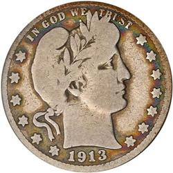 1913-S Barber 25C PCGS G06