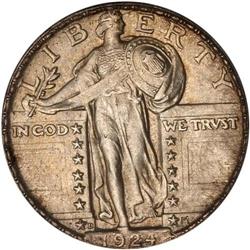 1924-D Liberty Standing 25C PCGS MS65