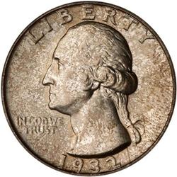 1932-S Washington 25C PCGS MS64