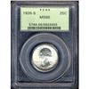 Image 3 : 1935-S Washington 25C PCGS MS66