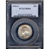 Image 1 : 1936-S Washington 25C PCGS MS64