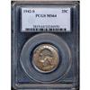 Image 3 : 1942-S Washington 25C PCGS MS64