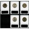 Image 2 : Lot of Five Washington Quarter Dollars