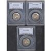 Image 3 : Lot of Three Washington Quarter Dollars