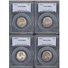Image 1 : Lot of Four Washington Quarter Dollars