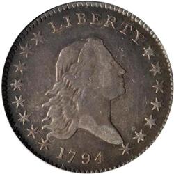 1794 Flowing Hair 50C PCGS VF25