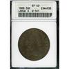 Image 3 : 1803 Bust 50C. Lg 3, O-101, ANACS EF40