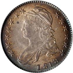 1818 Bust 50C PCGS MS62