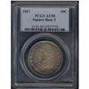 Image 3 : 1827 Bust 50C. Sq Base 2 PCGS AU50