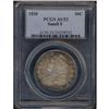 Image 1 : 1830 Bust 50C. Sm 0 PCGS AU53
