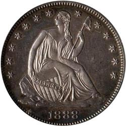 1888 Liberty Seated 50C PCGS Proof 63