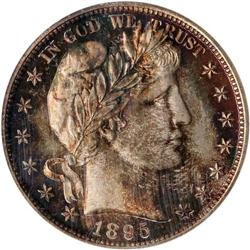 1895 Barber 50C NGC Proof 66