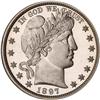 Image 1 : 1897 Barber 50C NGC PF68* Cameo Ex. Friend