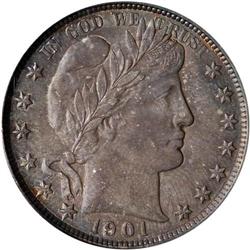1901 Barber 50C PCGS MS63