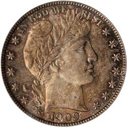 1909-S Barber 50C PCGS MS65