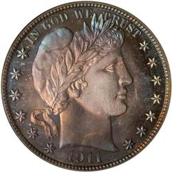1911 Barber 50C PCGS PF66 Cameo Ex. Friend