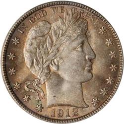 1912 Barber 50C NGC MS65