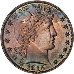 1915 Barber 50C PCGS Proof 65 Ex. Friend