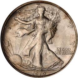 1919-D Liberty Walking 50C PCGS MS64