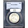 Image 3 : 1939-D Liberty Walking 50C PCGS MS66