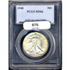 Image 1 : 1940 Liberty Walking 50C PCGS MS66