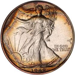 1942 Liberty Walking 50C NGC Proof 68