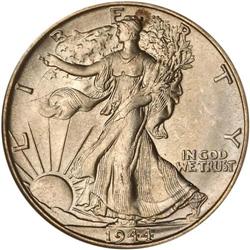 1944-S Liberty Walking Half Dollar NGC MS65