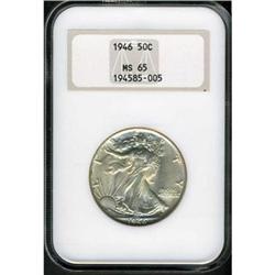 1946 Liberty Walking Half Dollar NGC MS65