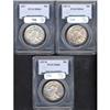 Image 3 : 1937 Walking Liberty PDS Set all graded PCGS MS64