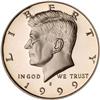 Image 1 : 1999-S Kennedy 50C Clad NGC PF70 UC