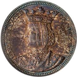 1893 Isabella 25C PCGS MS65