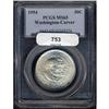 Image 3 : 1954 Carver-Washington 50C PCGS MS65