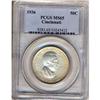 Image 1 : 1936 Cincinnati 50C PCGS MS65