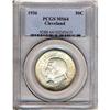 Image 1 : 1936 Cleveland 50C PCGS MS64
