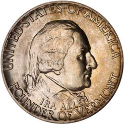 1927 Vermont 50C NGC MS67