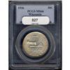Image 3 : 1936 Wisconsin 50C PCGS MS66