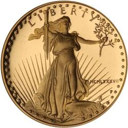 1987. Gold Eagle $25 NGC PF70 Ultra Cam