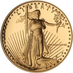 1988. Gold Eagle $25 NGC PF70 Ultra Cam