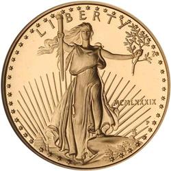 1989. Gold Eagle $25 NGC PF70 Ultra Cam