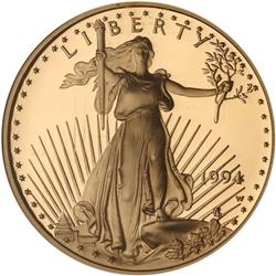 1994. Gold Eagle $25 NGC PF70 Ultra Cam