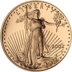 2002. Gold Eagle $25 NGC PF70 Ultra Cam