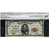 Image 1 : F-1850-C. 1929. $5 Federal Reserve Bank Note. CGA Choic