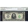 Image 3 : F-2212-F. 1934-A. $1000 Federal Reserve Note. CGA Gem U